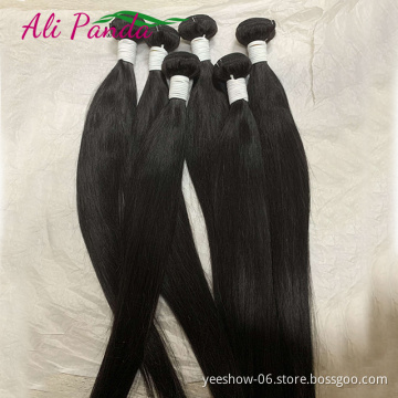 wholesale natural unprocessed brazillian  wholesale vendors human silky straight  hair bundles 10 pcs